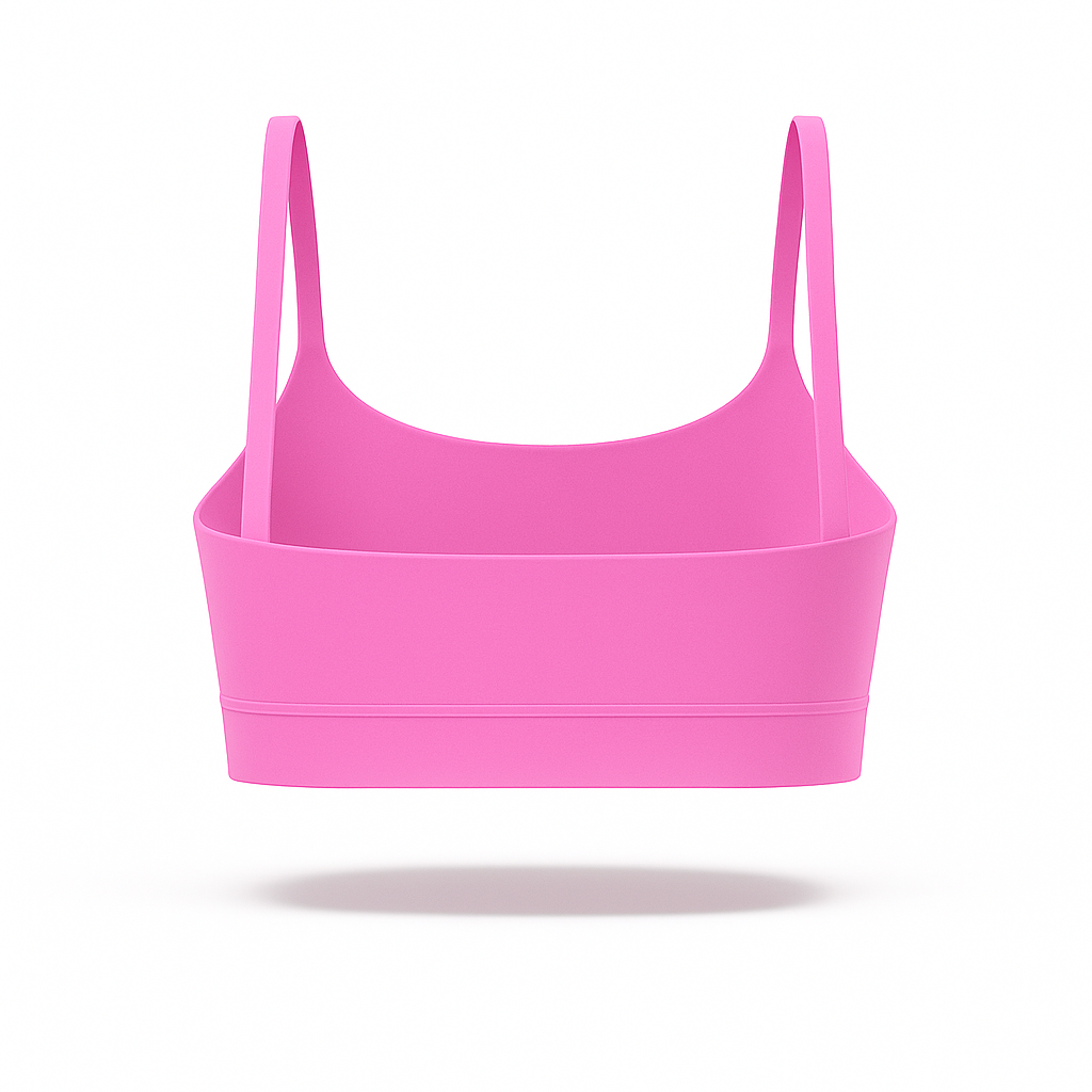 Top Dual Rosado con Blanco