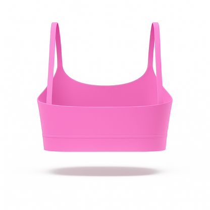 Top Dual Rosado con Blanco