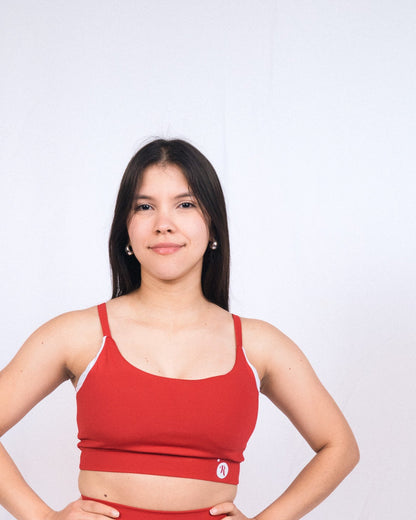 Top Dual Rojo